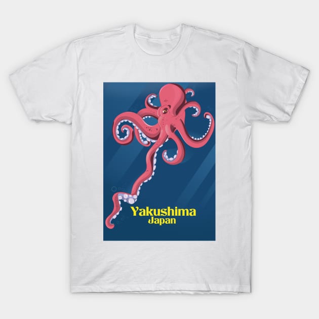 Yakushima Japan T-Shirt by nickemporium1